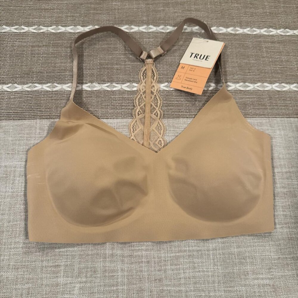 TRUE body Triangle Lace Racerback bra